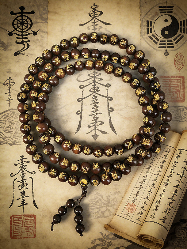 108 Jadeized Jujube Strand: Ritual Beads for Wood-Favored Fortune